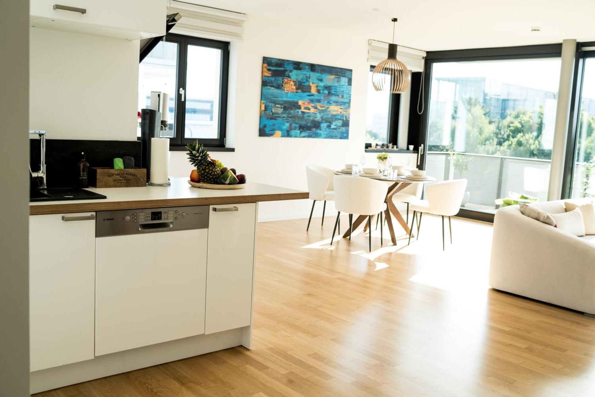 Moderne Mit Grosszuegigen 100qm In Der Dresdner Altstadt Apartament Drezno